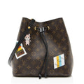 Louis Vuitton Limited Edition Monogram Canvas World Tour Neonoe MM Shoulder Bag - Brown/Multi