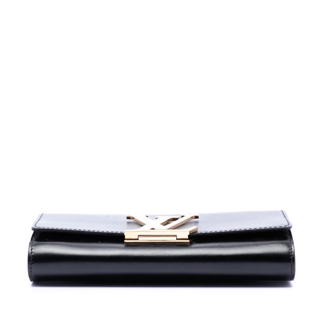 Louis Vuitton Louise Chain GM Shoulder Bag - Black