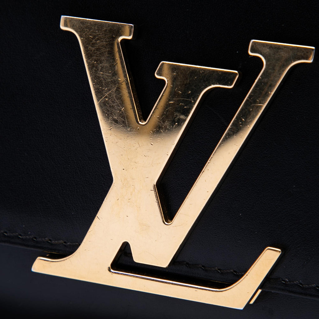 Louis Vuitton Louise Chain GM Shoulder Bag - Black