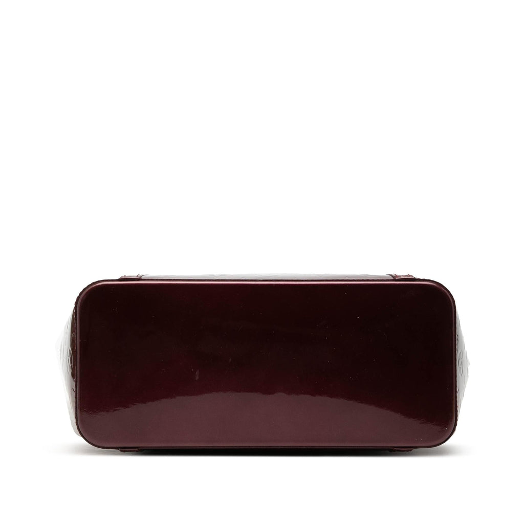 Louis Vuitton Mongoram Vernis Avalon MM Tote Bag - Red