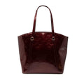 Louis Vuitton Mongoram Vernis Avalon MM Tote Bag - Red