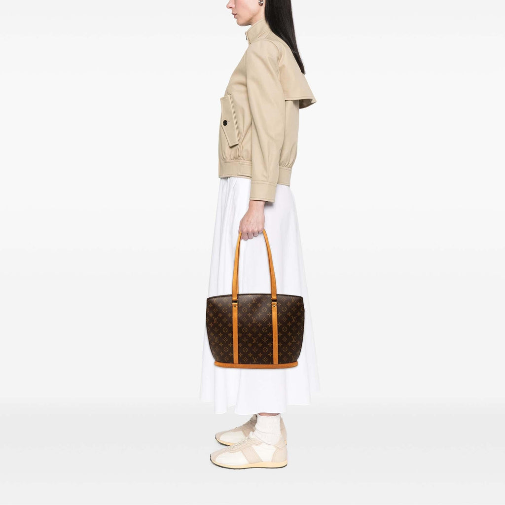 Louis Vuitton Monogram Babylone Tote Bag - Brown