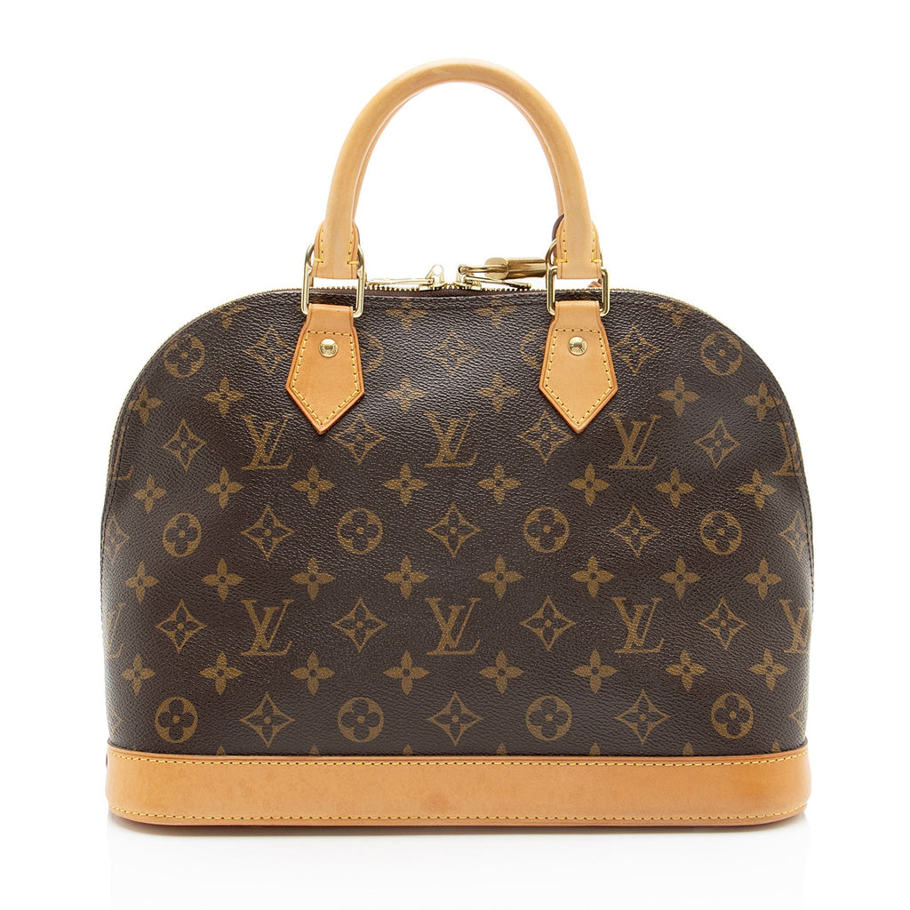 Louis Vuitton Monogram Canvas Alma PM Satchel - Brown