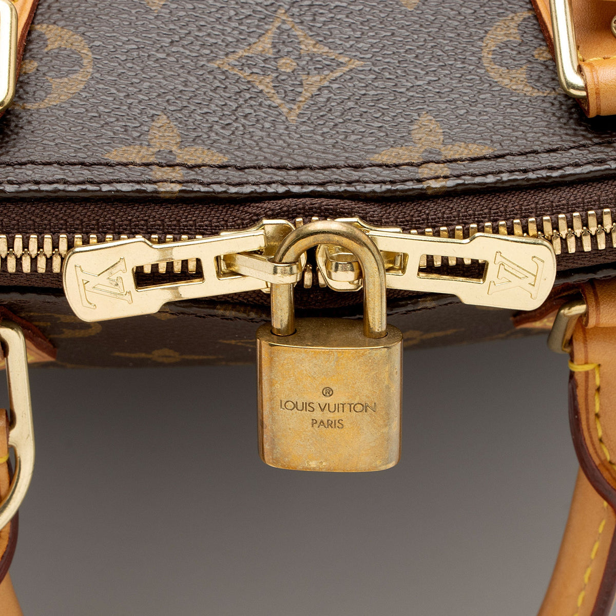 Louis Vuitton Monogram Canvas Alma PM Satchel - Brown