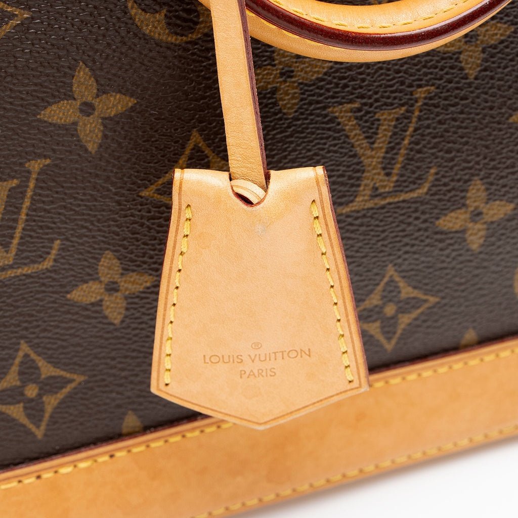 Louis Vuitton Monogram Canvas Alma PM Satchel - Brown