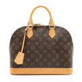 Louis Vuitton Monogram Canvas Alma PM Satchel - Brown