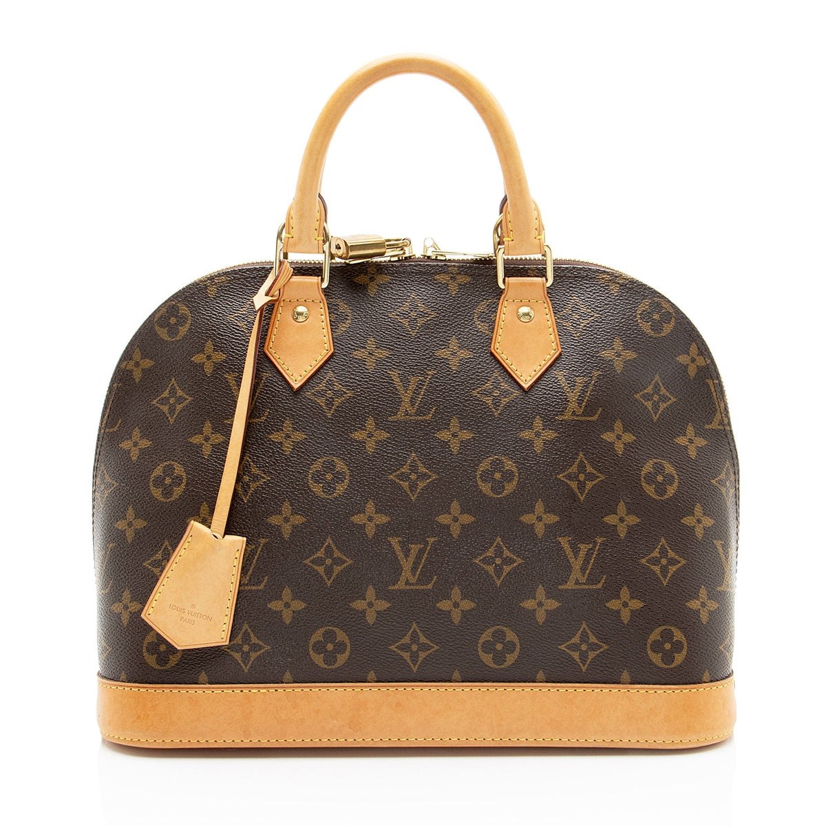 Louis Vuitton Monogram Canvas Alma PM Satchel - Brown