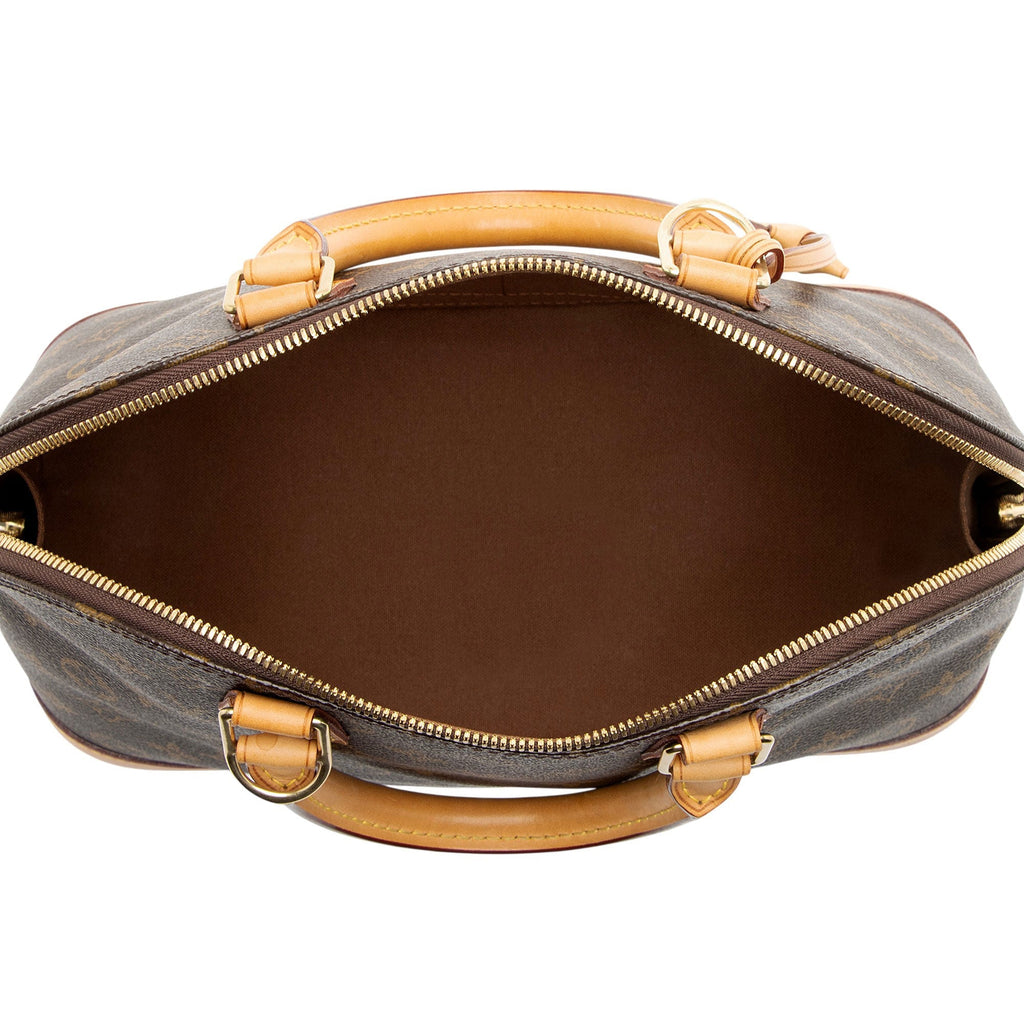 Louis Vuitton Monogram Canvas Alma PM Satchel - Brown