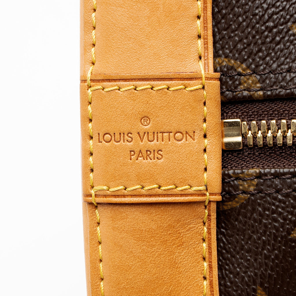 Louis Vuitton Monogram Canvas Alma PM Satchel - Brown
