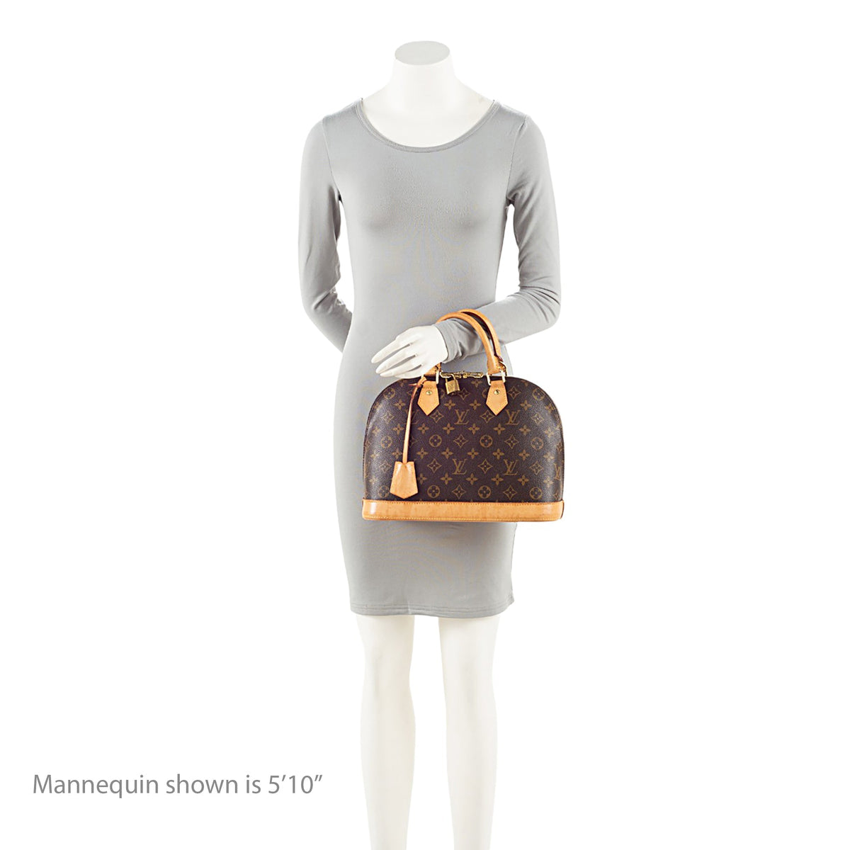 Louis Vuitton Monogram Canvas Alma PM Satchel - Brown