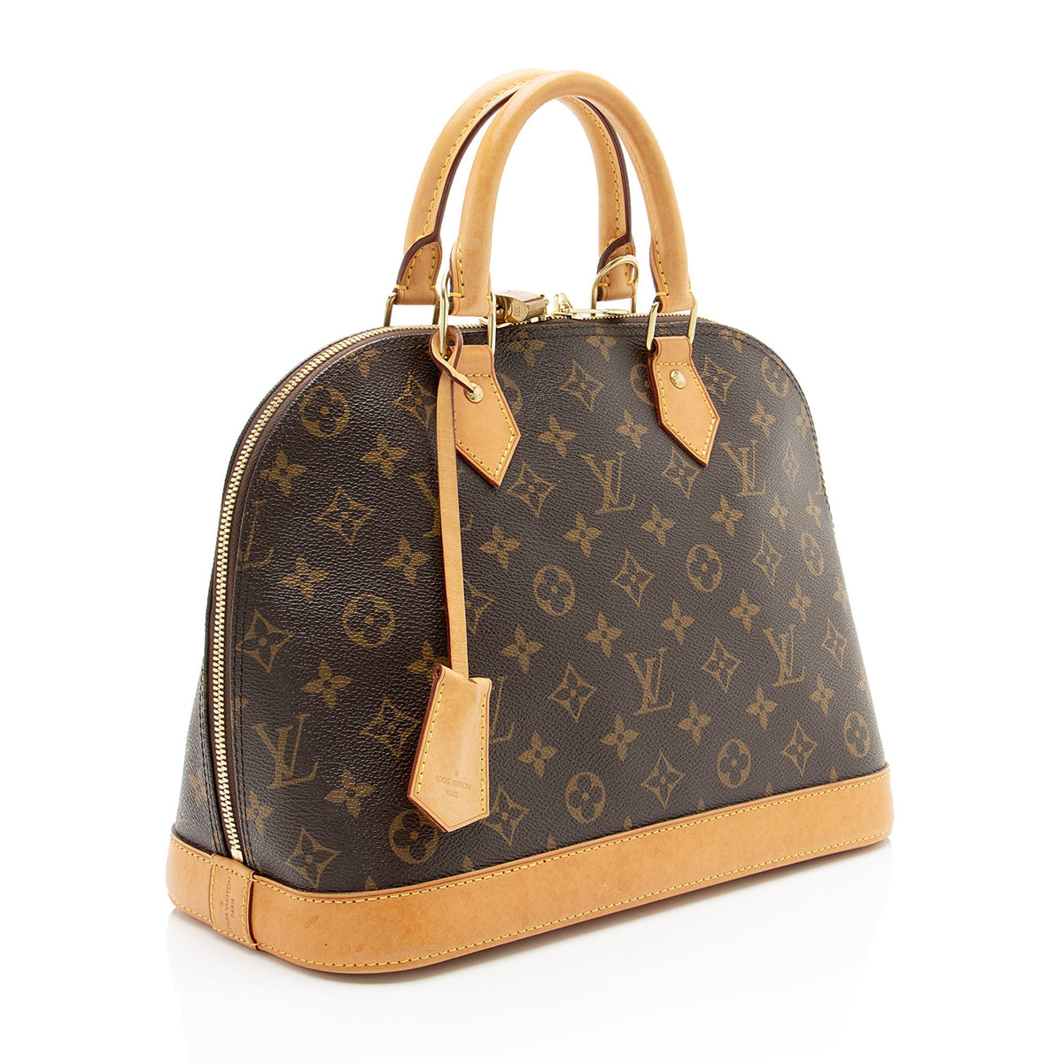 Louis Vuitton Monogram Canvas Alma PM Satchel - Brown