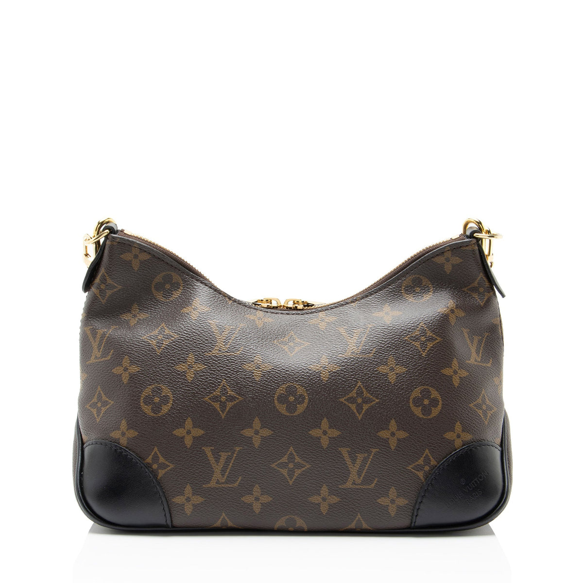 Louis Vuitton Monogram Canvas Boulogne NM Shoulder Bag - Black/Brown