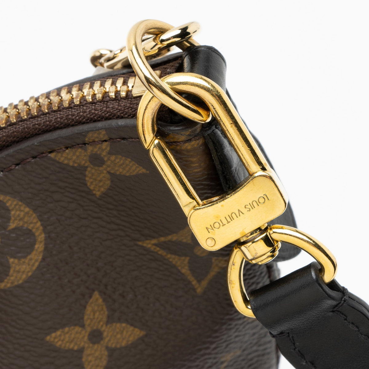 Louis Vuitton Monogram Canvas Boulogne NM Shoulder Bag - Black/Brown