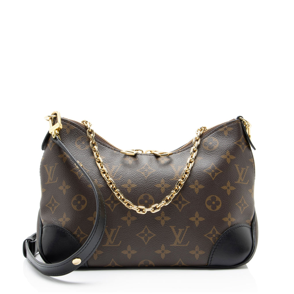 Louis Vuitton Monogram Canvas Boulogne NM Shoulder Bag - Black/Brown