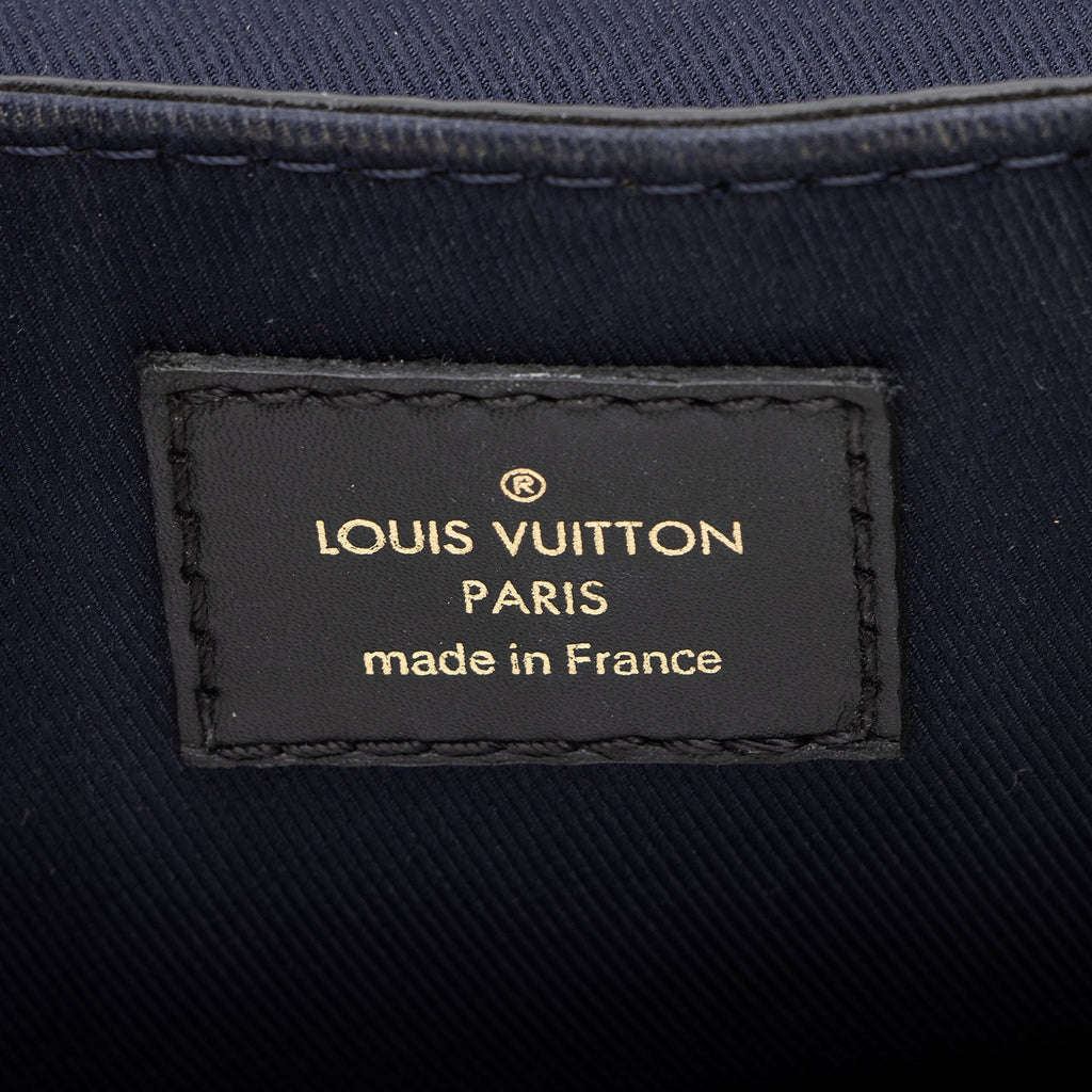 Louis Vuitton Monogram Canvas Georges BB Satchel - Blue/Brown/Red