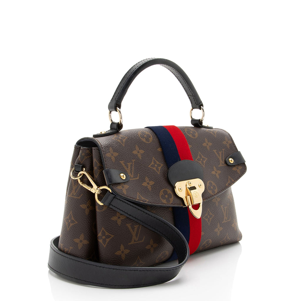 Louis Vuitton Monogram Canvas Georges BB Satchel - Blue/Brown/Red