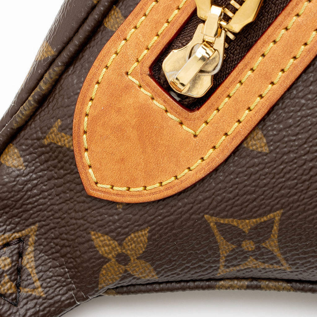 Louis Vuitton Monogram Canvas High Rise Bumbag Belt Bag - Brown