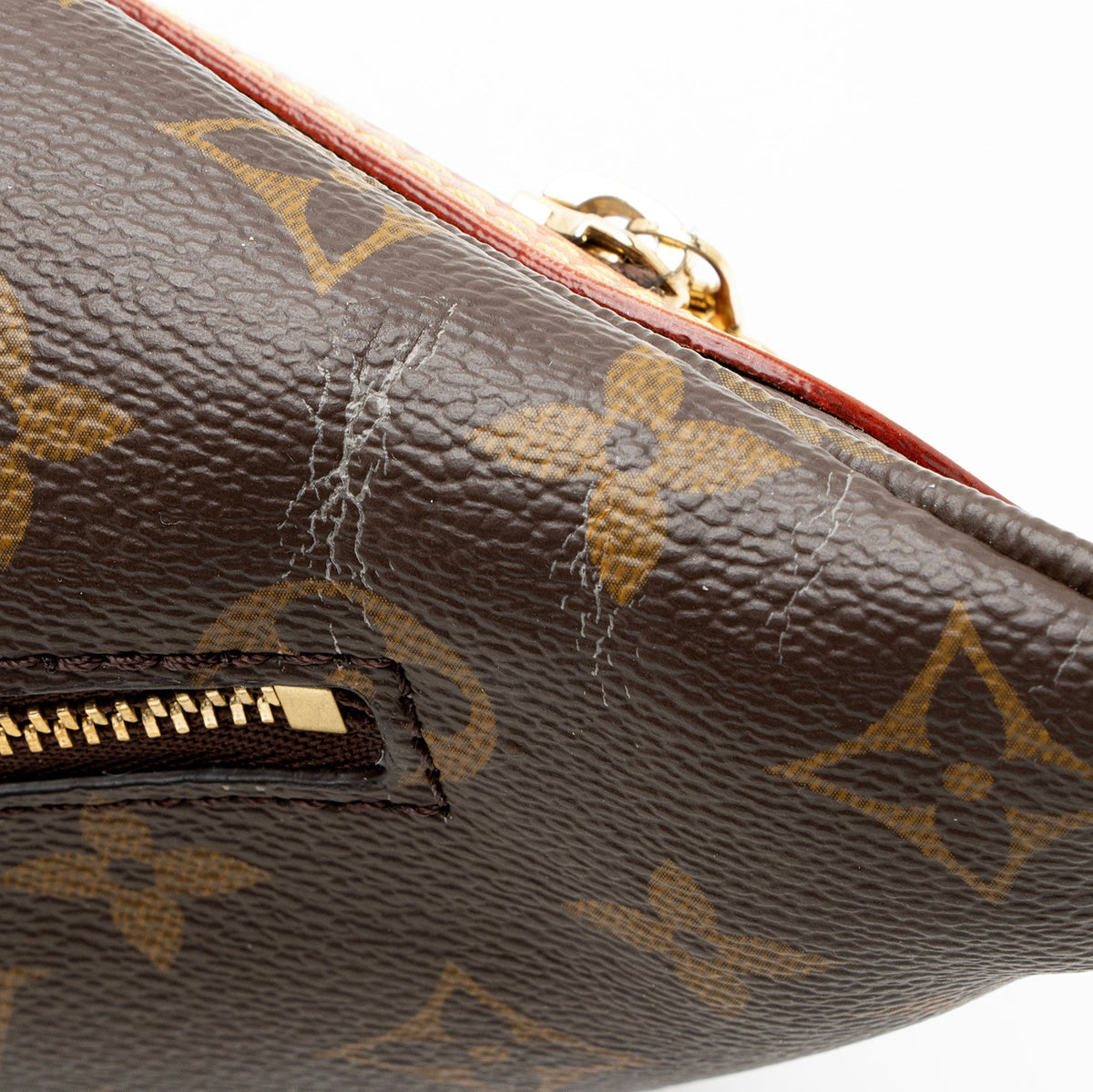 Louis Vuitton Monogram Canvas High Rise Bumbag Belt Bag - Brown