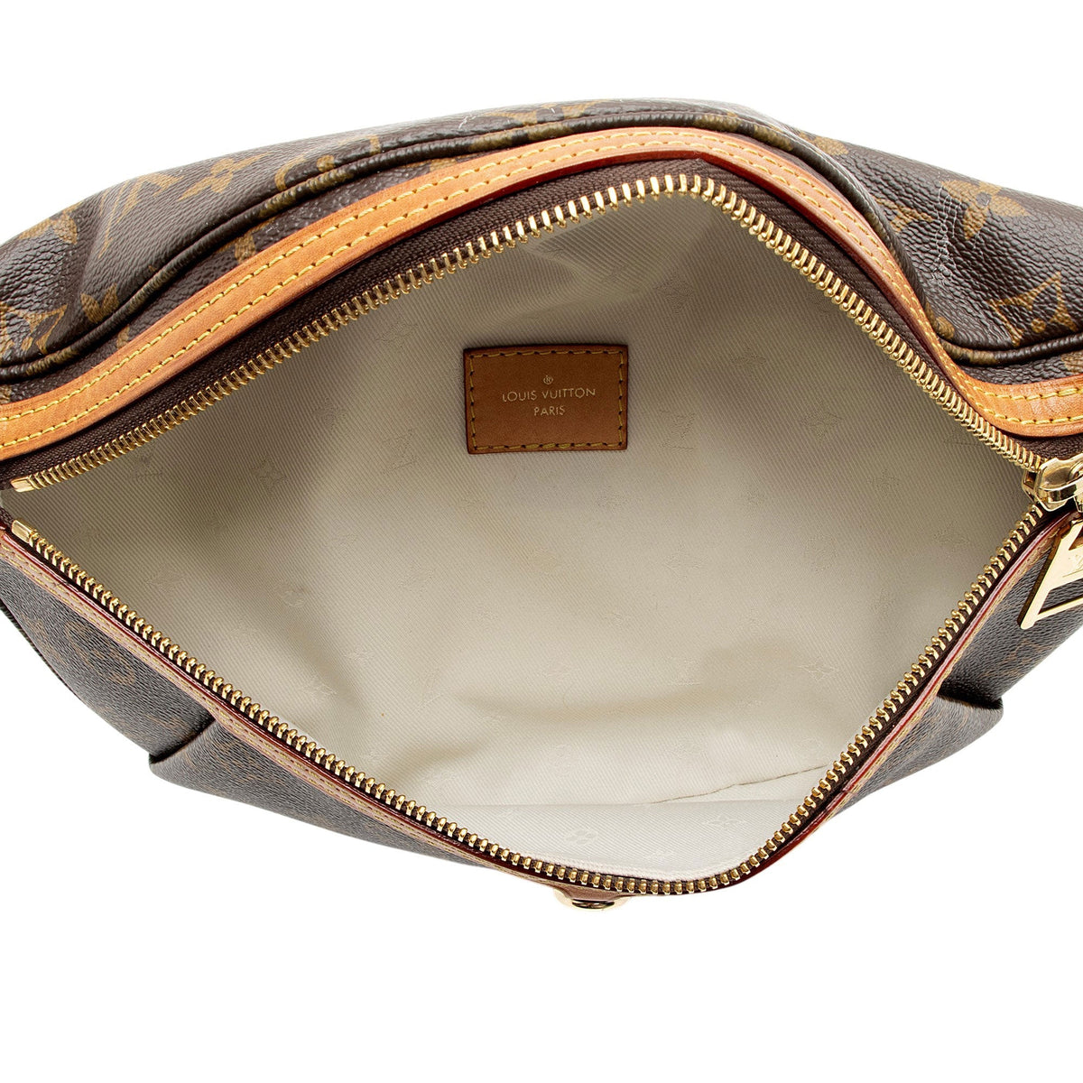 Louis Vuitton Monogram Canvas High Rise Bumbag Belt Bag - Brown