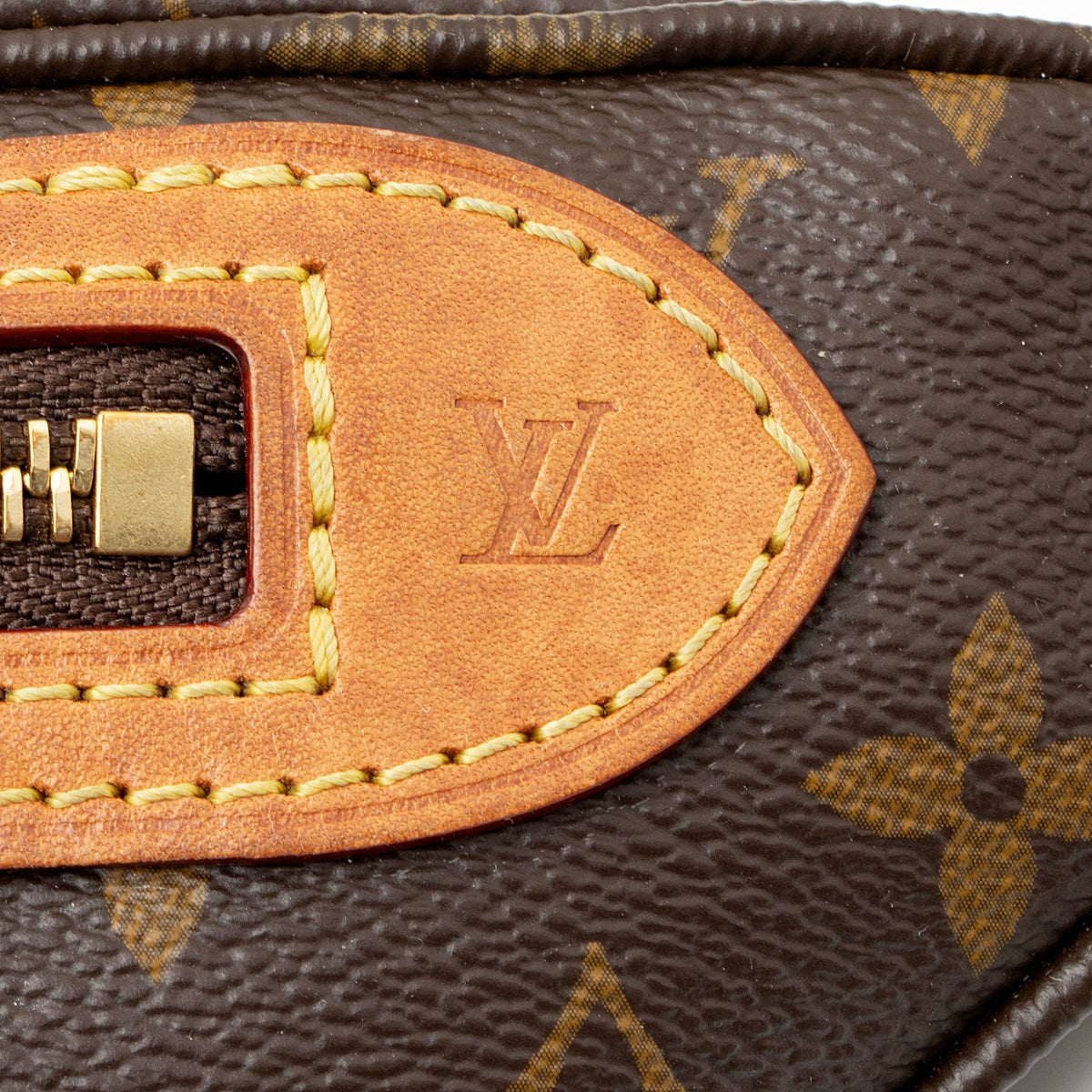 Louis Vuitton Monogram Canvas High Rise Bumbag Belt Bag - Brown