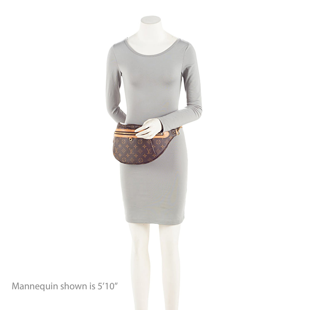 Louis Vuitton Monogram Canvas High Rise Bumbag Belt Bag - Brown