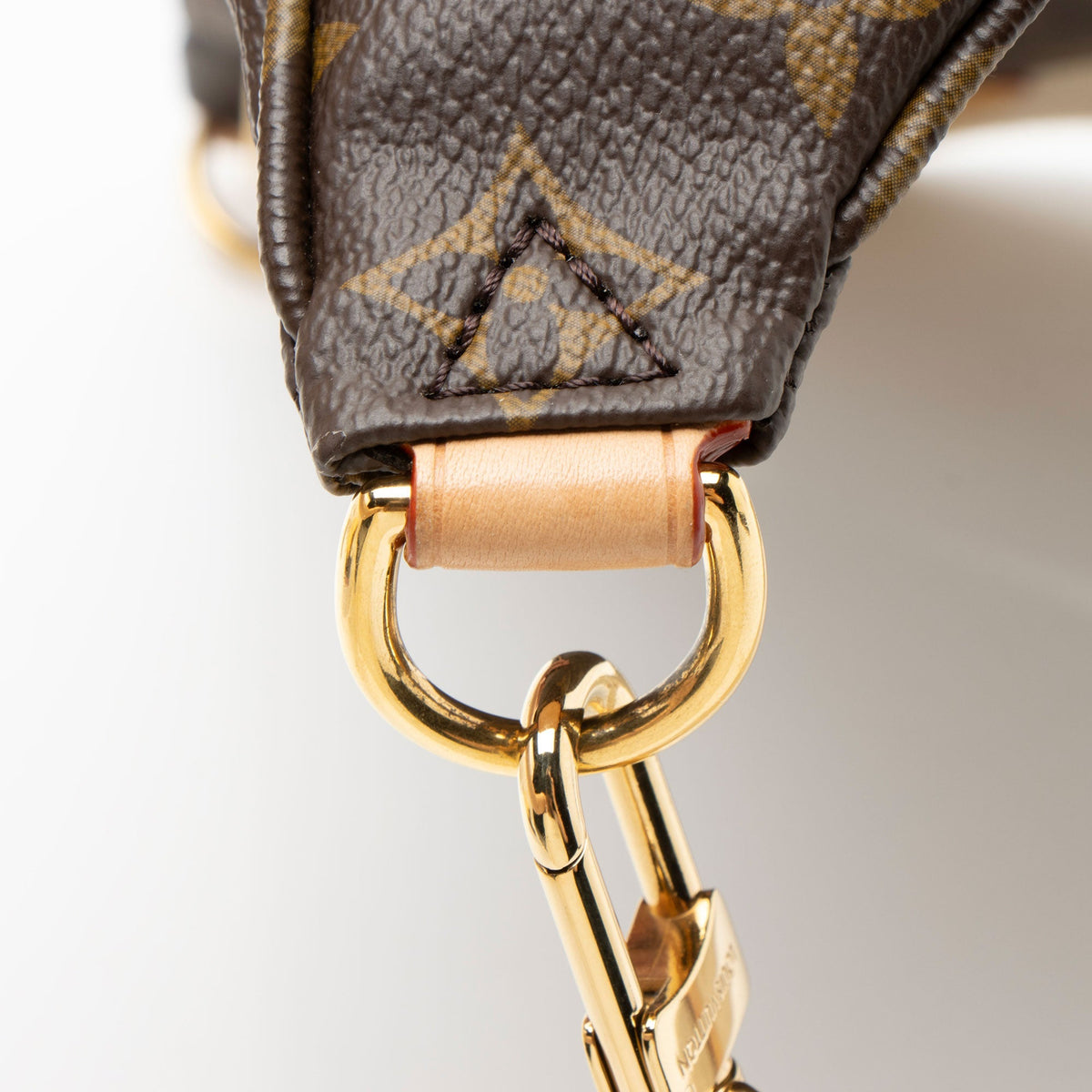 Louis Vuitton Monogram Canvas High Rise Bumbag Belt Bag - Brown