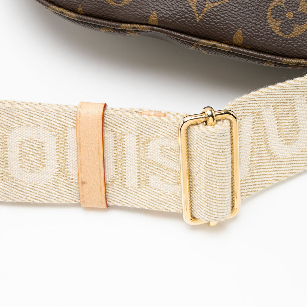 Louis Vuitton Monogram Canvas High Rise Bumbag Belt Bag - Brown