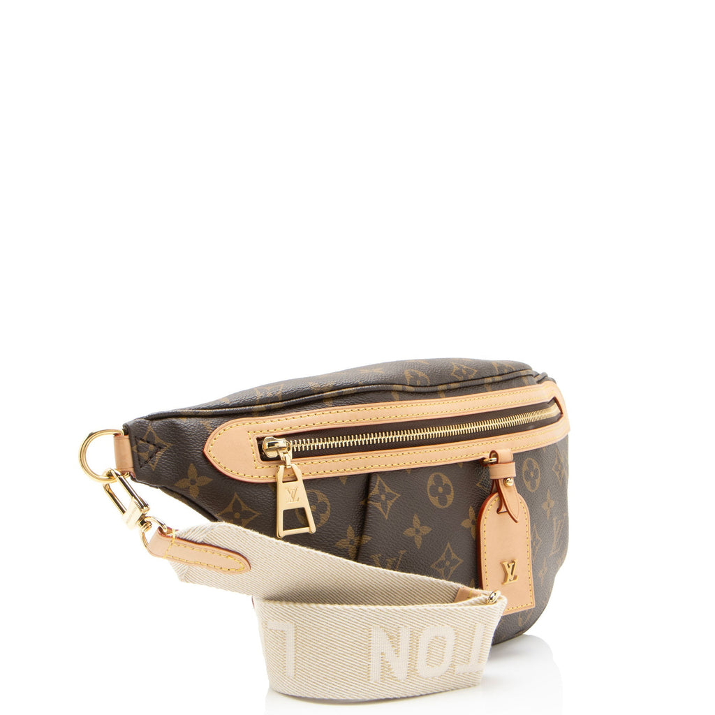 Louis Vuitton Monogram Canvas High Rise Bumbag Belt Bag - Brown