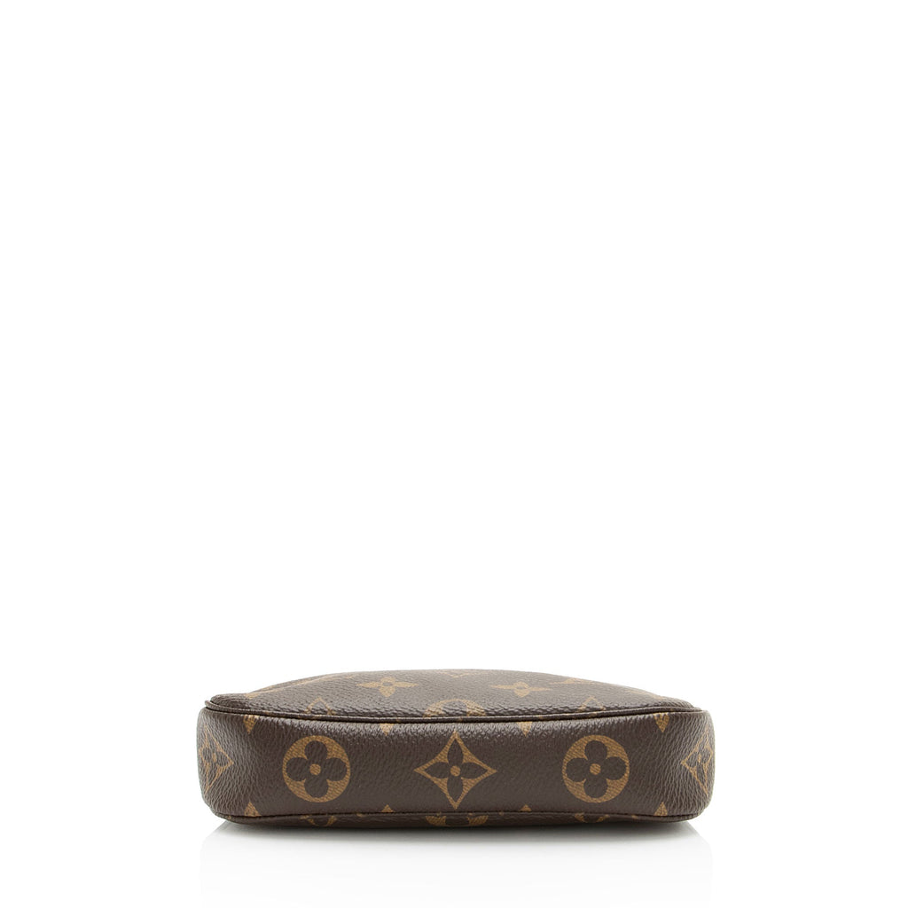 Louis Vuitton Monogram Canvas Mini Pochette Accessoires - Brown