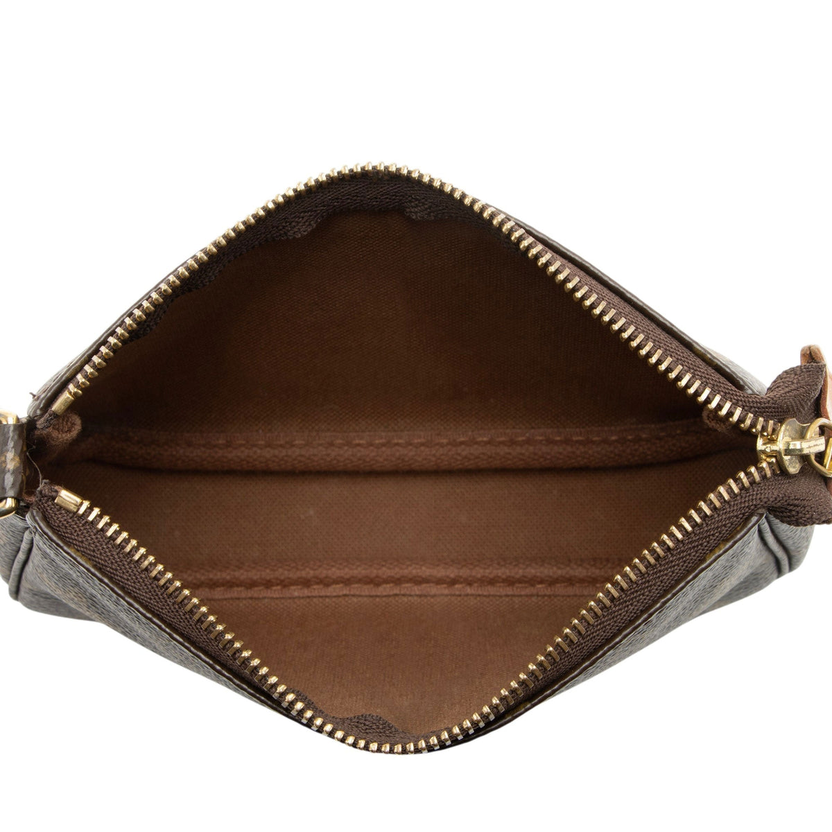 Louis Vuitton Monogram Canvas Mini Pochette Accessoires - Brown