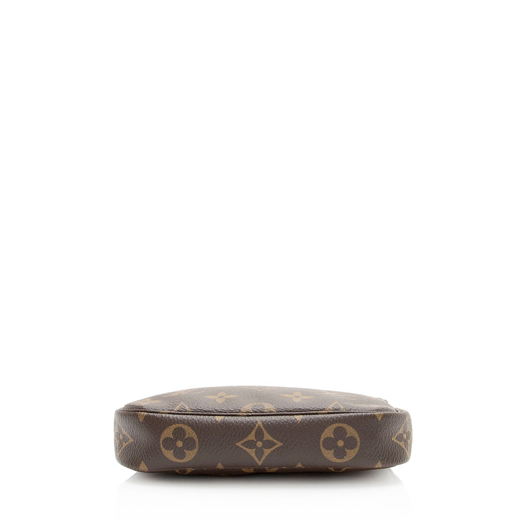 Louis Vuitton Monogram Canvas Mini Pochette Accessoires - Brown