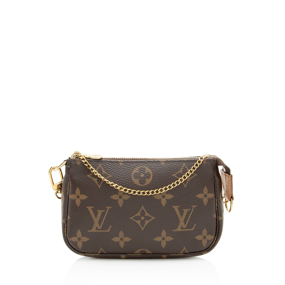 Louis Vuitton Monogram Canvas Mini Pochette Accessoires - Brown
