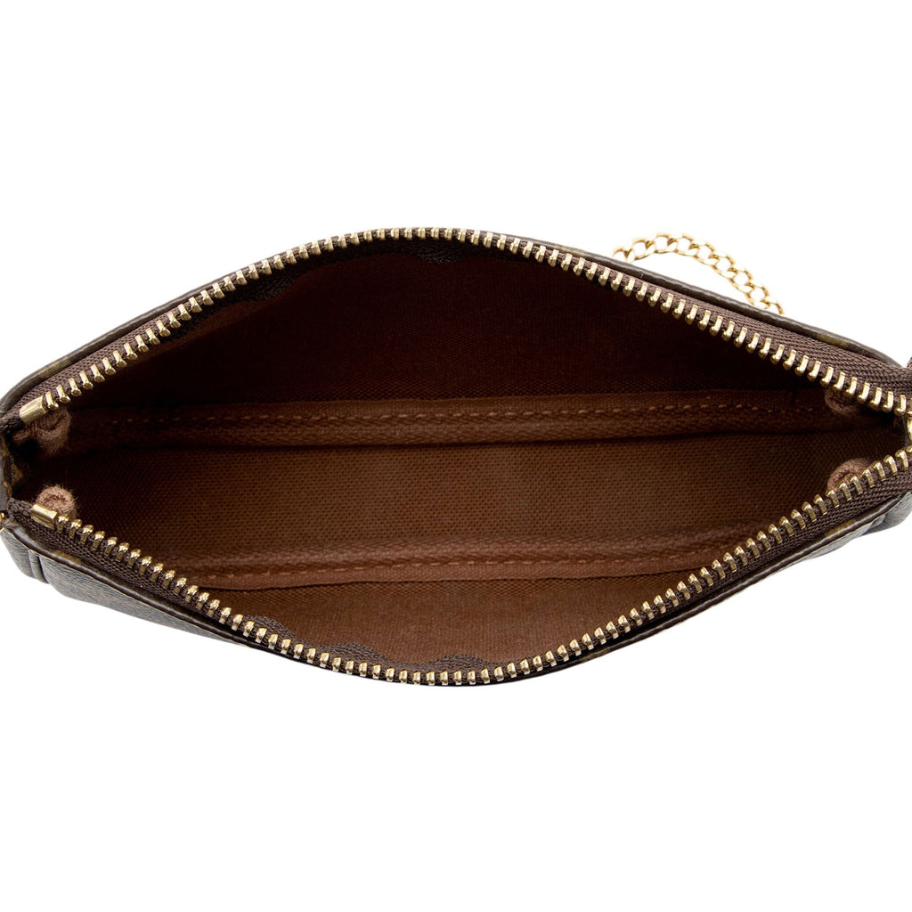 Louis Vuitton Monogram Canvas Mini Pochette Accessoires - Brown