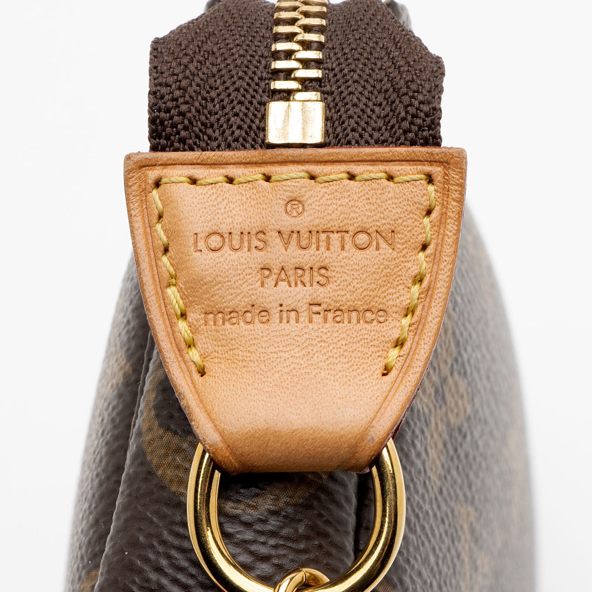Louis Vuitton Monogram Canvas Mini Pochette Accessoires - Brown