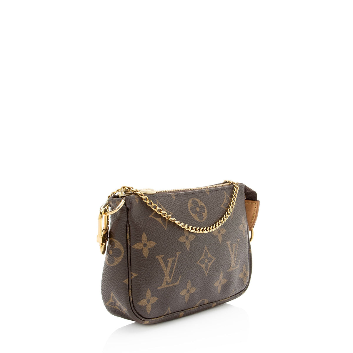 Louis Vuitton Monogram Canvas Mini Pochette Accessoires - Brown