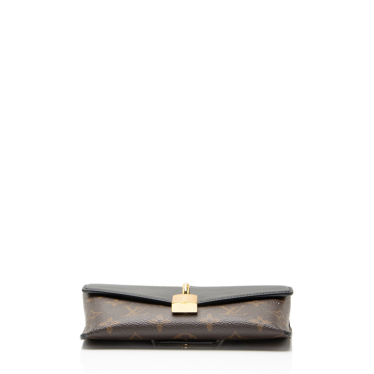 Louis Vuitton Monogram Canvas Padlock on Strap Crossbody Bag - Black/Brown