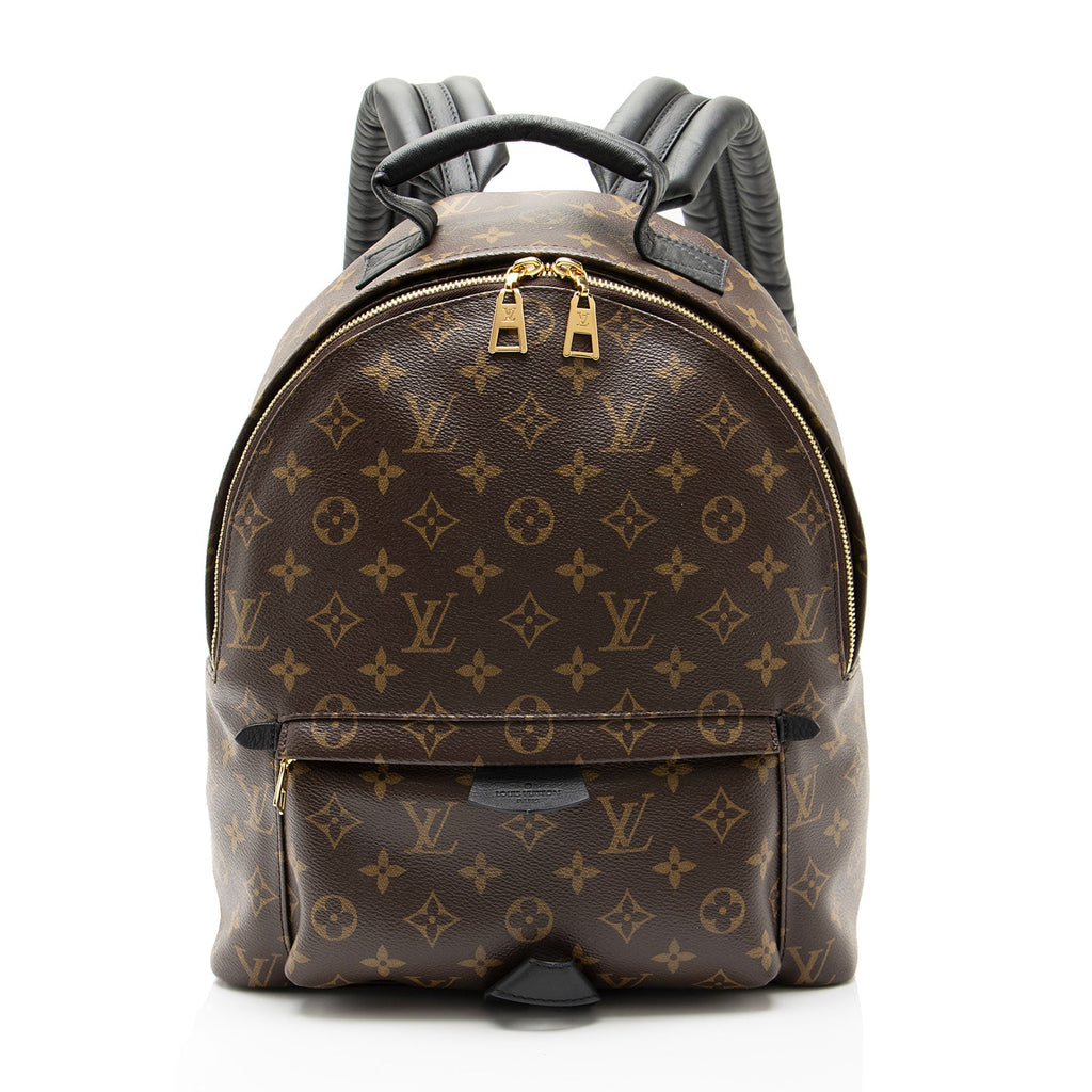 Louis Vuitton Monogram Canvas Palm Springs MM Backpack - Black/Brown