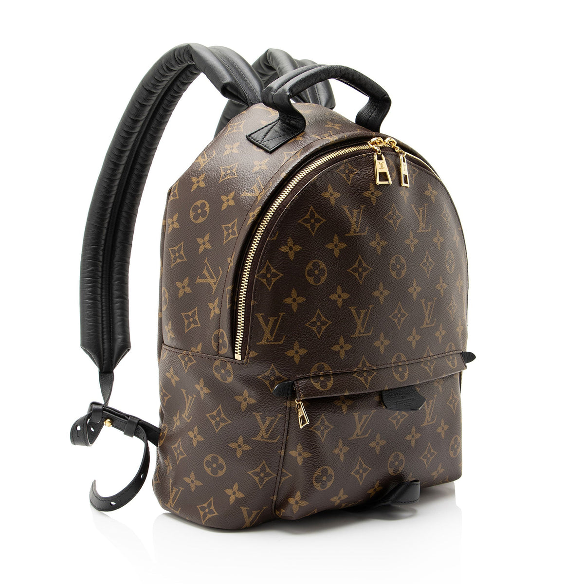 Louis Vuitton Monogram Canvas Palm Springs MM Backpack - Black/Brown