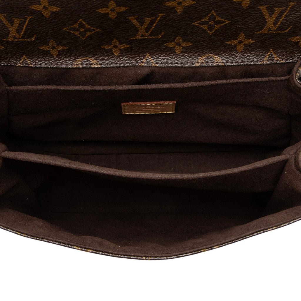Louis Vuitton Monogram Canvas Pochette Metis Shoulder Bag - Brown