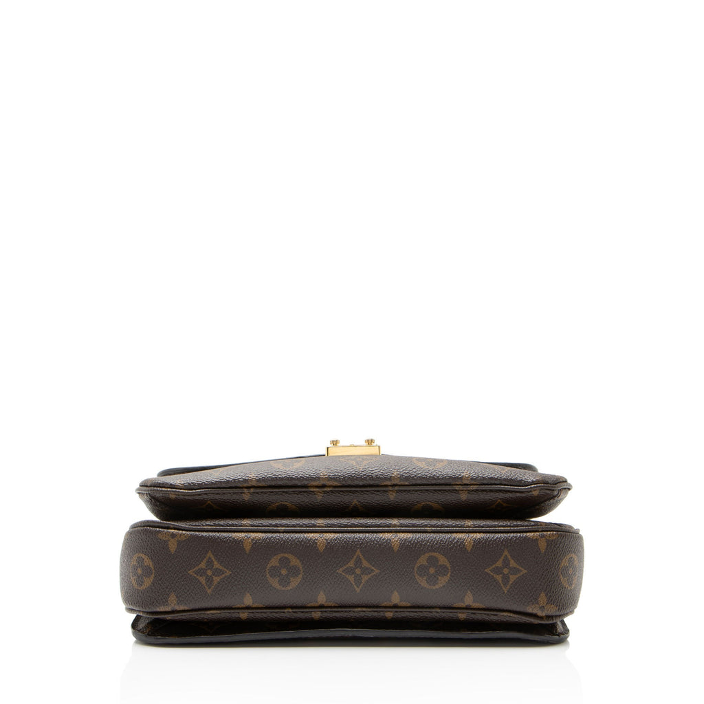 Louis Vuitton Monogram Canvas Pochette Metis Shoulder Bag - Brown