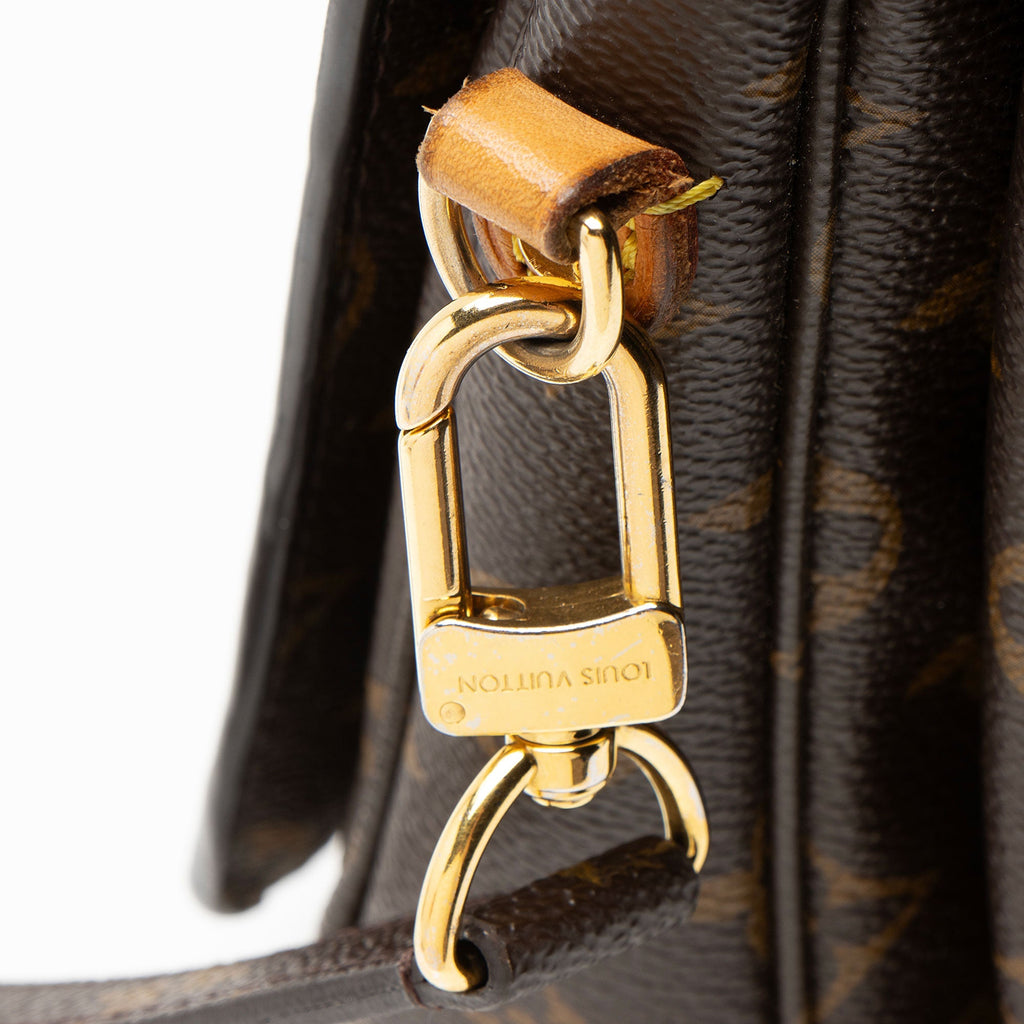 Louis Vuitton Monogram Canvas Pochette Metis Shoulder Bag - Brown