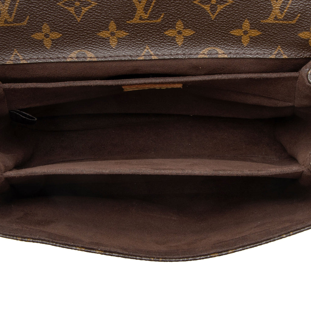 Louis Vuitton Monogram Canvas Pochette Metis Shoulder Bag - Brown