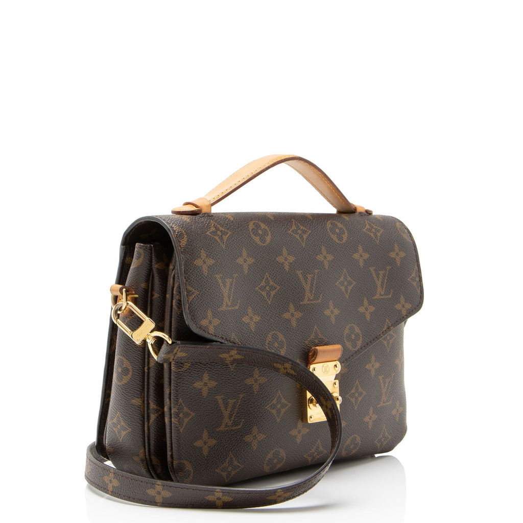 Louis Vuitton Monogram Canvas Pochette Metis Shoulder Bag - Brown