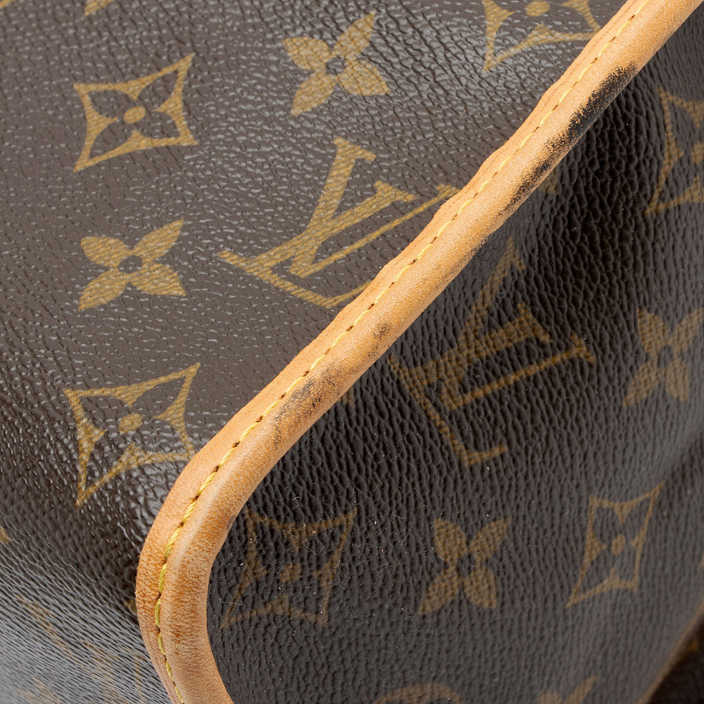 Louis Vuitton Monogram Canvas Popincourt Haute Shoulder Bag - Brown