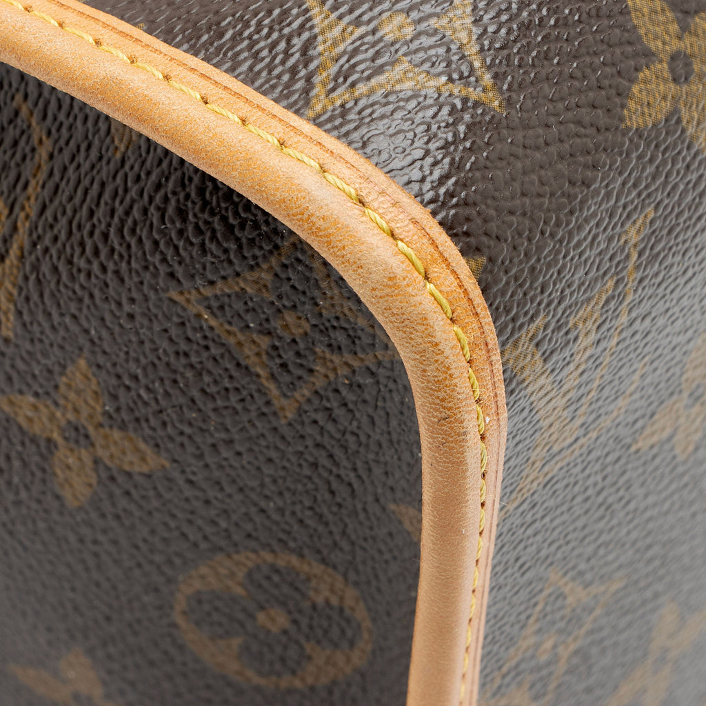 Louis Vuitton Monogram Canvas Popincourt Haute Shoulder Bag - Brown