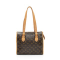 Louis Vuitton Monogram Canvas Popincourt Haute Shoulder Bag - Brown