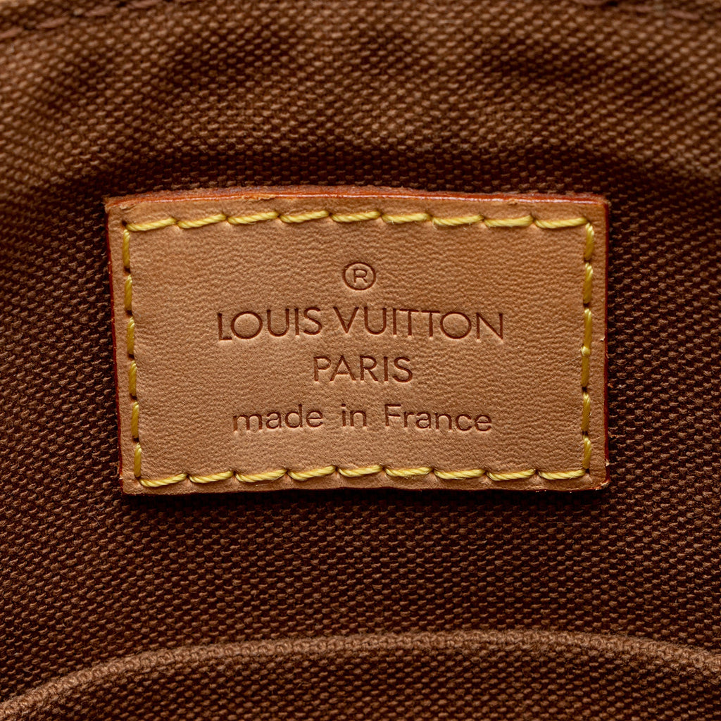 Louis Vuitton Monogram Canvas Popincourt Haute Shoulder Bag - Brown