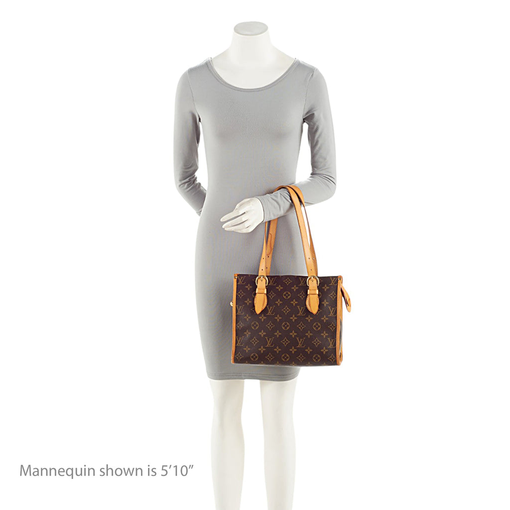 Louis Vuitton Monogram Canvas Popincourt Haute Shoulder Bag - Brown