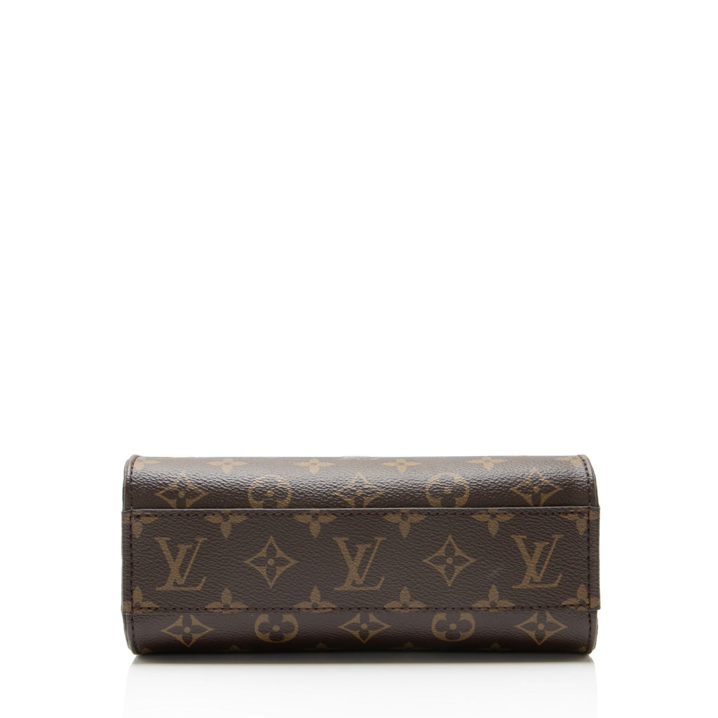 Louis Vuitton Monogram Canvas Sac Plat BB Tote Bag - Brown