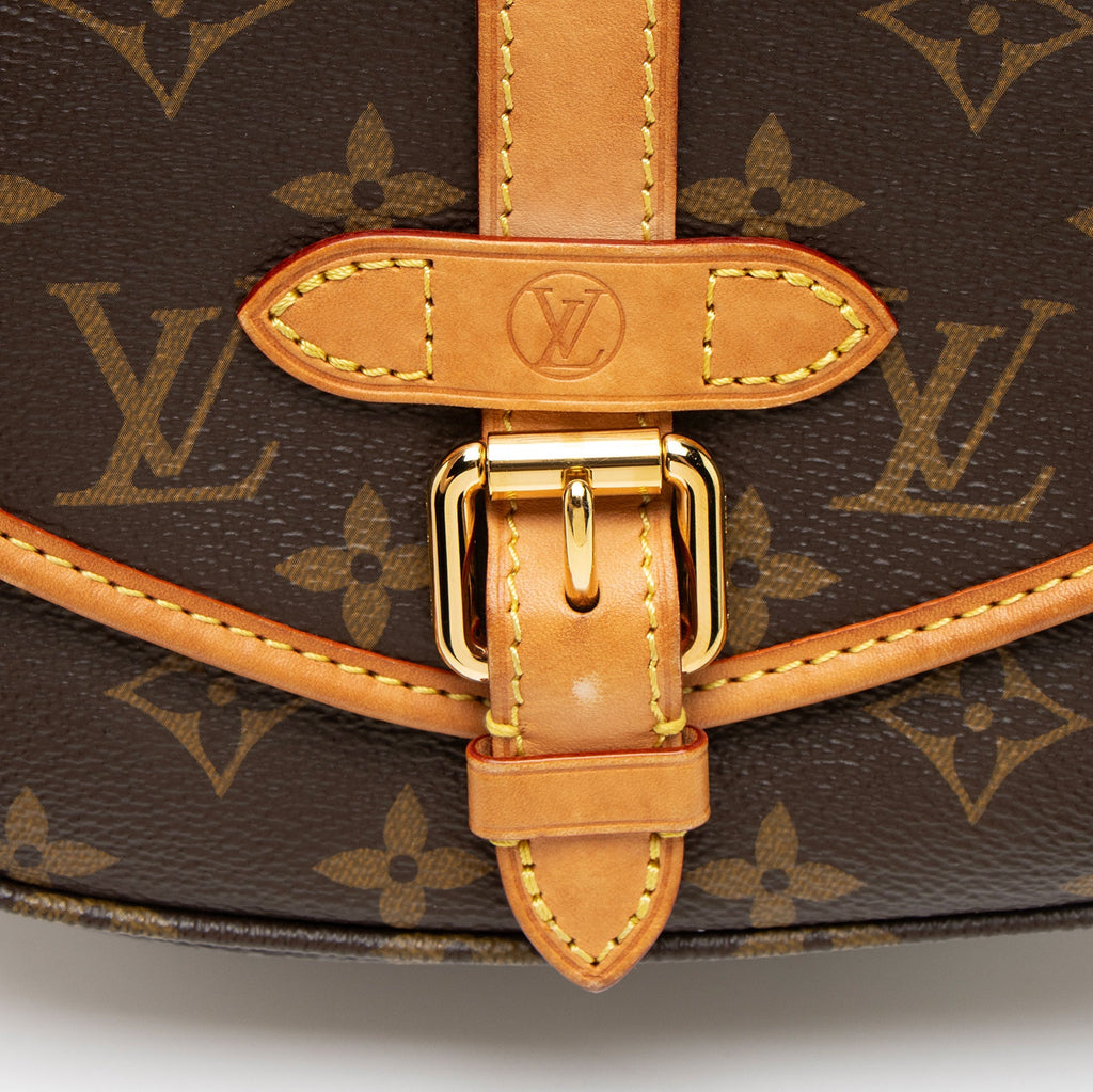 Louis Vuitton Monogram Canvas Saumur BB Shoulder Bag - Brown